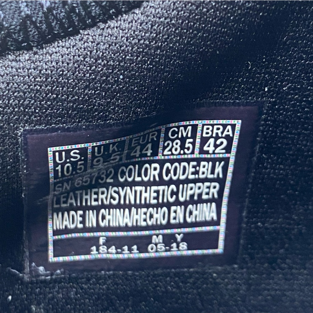 Skechers Relven Hemson Men's Leather Sneakers Size 10.5 - Picture 11 of 11